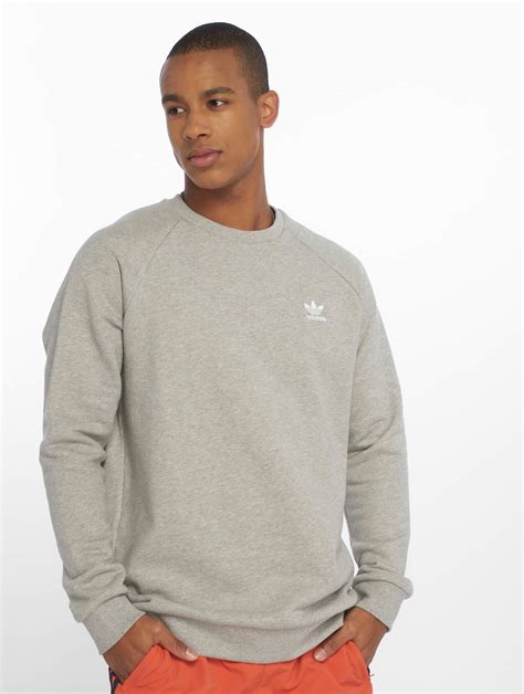 adidas pullover herren grau ohne kapuze seitliches logo|adidas Originals Pullover Herren .